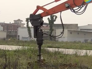 乐动(中国)机械轮挖属具--螺旋钻