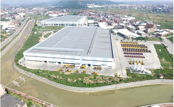 乐动(中国)机械年产10000台装载机暨5000台挖掘机技改园区投资